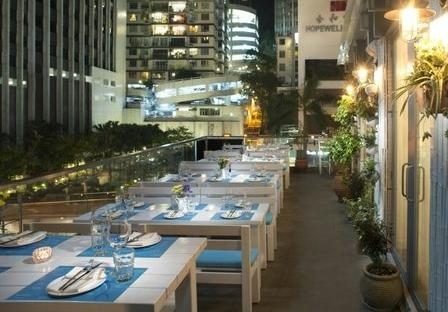 Santorini Greek restaurant Wan Chai