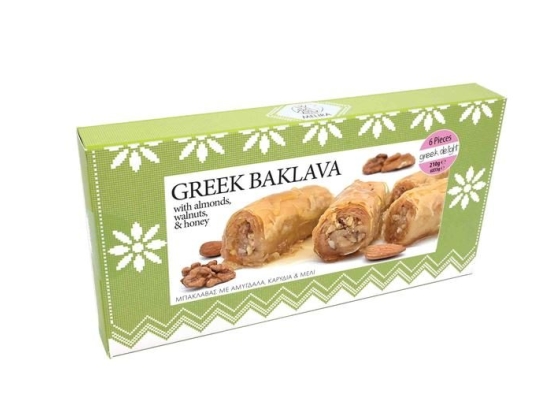 Baklava with Almonds, Walnuts and Honey 'Melira' - 210g